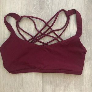 Lululemon Free to Be Wild Bra - no pads Size 6